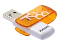 Philips FM12FD05B Vivid Edition 2.0 128GB USB 2.0 USB stick Orange Hvid