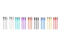 Cablexpert CAT 6a S/FTP 1m Patchkabel Yellow