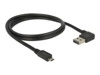 Delock EASY-USB USB-kabel 1m Sort