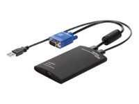 StarTech.com Crash Cart Adapter - 1920 x 1200 - Portable Laptop USB 2.0 to KVM Console (NOTECONS01) KVM switch Desktop