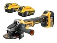 DeWALT DCG405P3-QW Vinkelsliber 18V Batteridrevet 3 batterier inkluderet