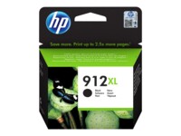 HP 912XL Sort 825 sider Blæk 3YL84AE#301