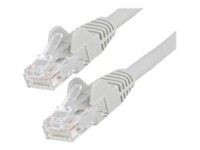 StarTech.com 1m LSZH CAT6 Ethernet Cable, 10 Gigabit Snagless RJ45 100W PoE Network Patch Cord with Strain Relief, CAT 6 10GbE UTP, Grey, Individually Tested/ETL, Low Smoke Zero Halogen - Category 6 - 24AWG (N6LPATCH1MGR) CAT 6 Ikke afskærmet parsnoet (UT