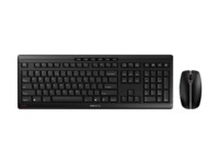 CHERRY STREAM DESKTOP RECHARGE Sæt med mus og tastatur Saks Trådløs USA med Euro-symbol