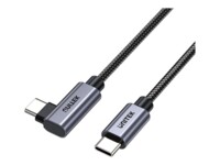Unitek USB Type-C kabel 2m Sort