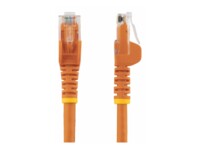StarTech.com 1.5m CAT6 Cable - Orange Snagless CAT 6 Wire - 100W RJ45 UTP 650MHz Category 6 Network Patch Cord UL/TIA (N6PATC150CMOR) CAT 6 Ikke afskærmet parsnoet (UTP) 1.5m Patchkabel Orange