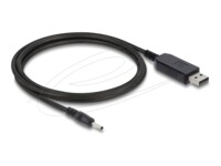 Delock 4 pin USB Type A DC-strømstik 2,5 mm Sort 1.5m Strømkabel