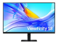Samsung ViewFinity S8 S32D804UEU 32' VA 3840 x 2160 (4K) HDMI DisplayPort USB-C 60Hz Dockingskærm