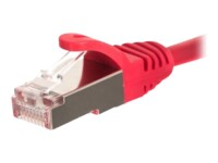 Netrack CAT 5e S/FTP 50cm Patchkabel Rød