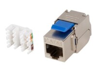 Lanberg CAT 5/5e S/FTP Nøglestensmodul Sølv