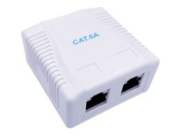 Cablexpert Overflademonteringsboks for netværk