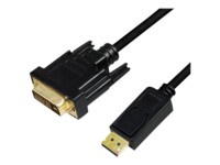 LogiLink Videoadapterkabel 1m Sort
