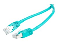 Gembird Kabel med afskærmning med folie og kobberfletning (SFTP 2m Patchkabel Grøn