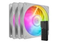 Cooler Master Mobius 120P ARGB Etuiblæsersæt 1-pack Hvid 120 mm