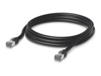 Ubiquiti UISP CAT 5e Afskærmet parsnoet (STP) 3m Patchkabel Sort