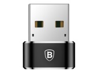 Baseus USB-C adapter Sort