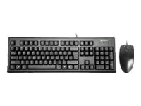 A4Tech KM-72620D Sæt med mus og tastatur Kablet USA