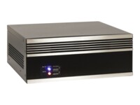 Inter-Tech IPC S21 Ultralille formfaktor Mini ITX Sort Grå Sølv