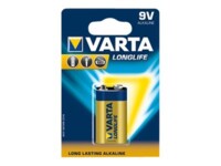 Varta Longlife 9V Standardbatterier