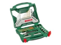 Bosch X-Line Titanium Skruetrækker, borebit og sokkelsæt