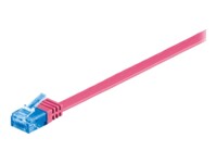 goobay CAT 6a Ikke afskærmet parsnoet (UTP) 50cm Patchkabel Magenta