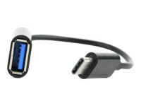 Cablexpert USB-C adapter 20cm Sort