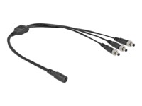 Delock Strøm-splitter 50cm Sort
