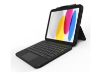 ZAGG Tough Keys Tastatur og folio-kasse Kablet Tysk Apple 10.9-inch iPad Wi-Fi (10. generation), Wi-Fi + Cellular (10. generation)