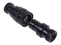 Alphacool Eiszapfen Connector Series Quick Release Connector Kit Kølevæske system tilpasning 1-pack Sort