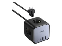 Ugreen DigiNest Pro Opladningsstation Ekstern Sort Grå