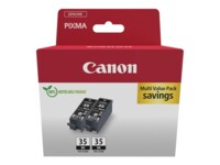 Canon PGI 35BK Twin Pack Blækbeholder Sort 191 sider
