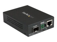 StarTech.com Multimode / Single Mode Fiber Media Converter - Open SFP Slot - Mbps RJ45 Port - LFP Supported - IEEE 802.1q Tag VLAN - (MCM1110SFP) Fibermedieomformer Ethernet Fast Ethernet Gigabit Ethernet