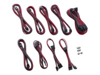 CableMod PRO Series ModMesh C-Series AXi, HXi & RM Cable Kit Strømkabelpakke Grå Rød