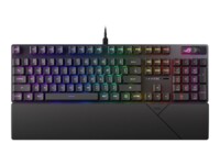 ASUS ROG Strix Scope II RX Tastatur Optisk mekanisk Per-key RGB Kabling Fransk