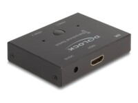 DeLock Video/audioopdeler/switch 2 porte HDMI