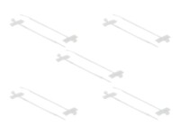 Delock Cable Tie with Label Tap 10cm Hvid