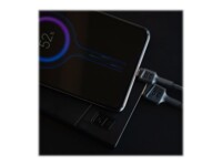 Green Cell GC PowerStream USB-kabel 1.2m Sort