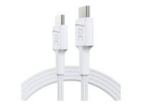 Green Cell PowerStream USB Type-C kabel 1.2m Hvid