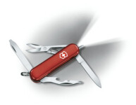 Victorinox Scyzoryk Midnite Manager z dioda, czerwony, Celidor, 58mm