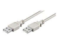 goobay USB-kabel 3m Grå