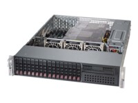 Supermicro SC213 BAC8-R1K23LPB Rackversion Udvidet ATX 1200Watt Strømforsyning Sort