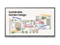Samsung Interactive Display WE75FX LED-bagbelyst LCD fladt paneldisplay 3840 x 2160 75'