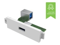 VISION TechConnect 3 USB-a module Hvid