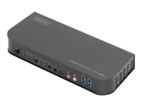DIGITUS DS-12850 KVM / audio / USB switch Desktop