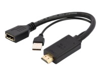 Cablexpert Videoadapter 10cm Sort