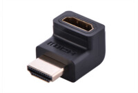 Adapter AV Ugreen Ugreen adapter lacznik katowy HDMI górny czarny (20110)