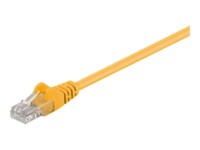 goobay CAT 6 Ikke afskærmet parsnoet (UTP) 1.5m Patchkabel Yellow