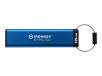 Kingston IronKey Keypad 200 16GB USB 3.2 Gen 1 USB stick Blå