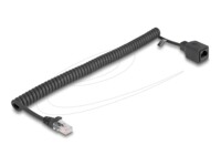 DeLOCK CAT 5e Ikke afskærmet parsnoet (UTP) 1m Forlængerkabel til netværk Sort