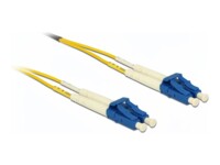 Delock Optical Fiber Cable LC Duplex to LC Duplex singlemode OS2 50 m